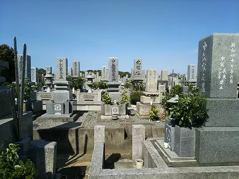 松山市営　垣生墓地_2