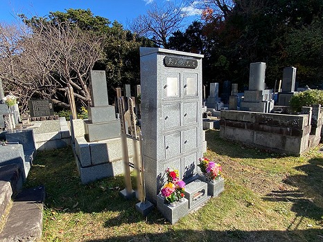 法性寺　のうこつぼ風景