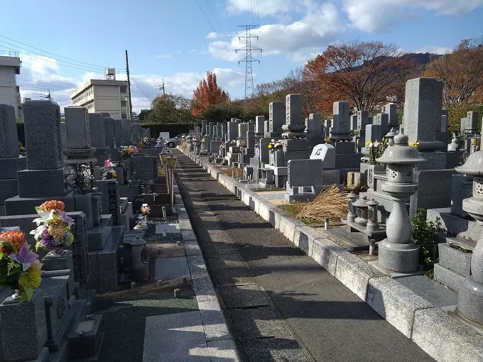 広島市営　温井墓地_6