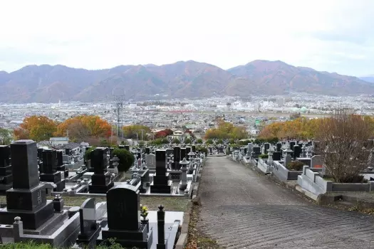 上田市霊園_3
