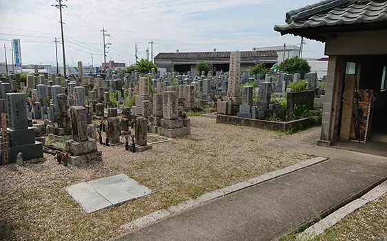 八幡市営　隅田墓地_1