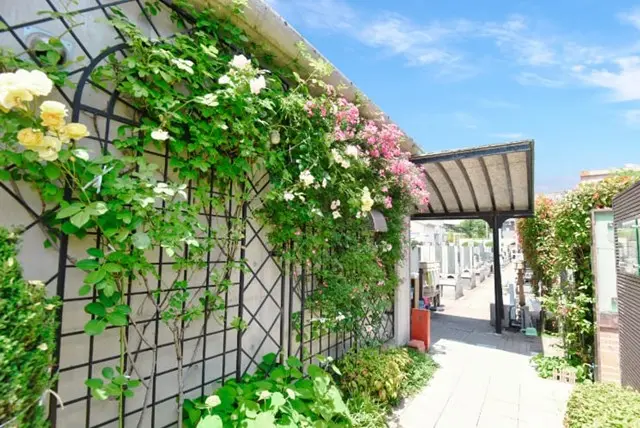 板橋向原浄苑　永代供養墓「風の標識」_7