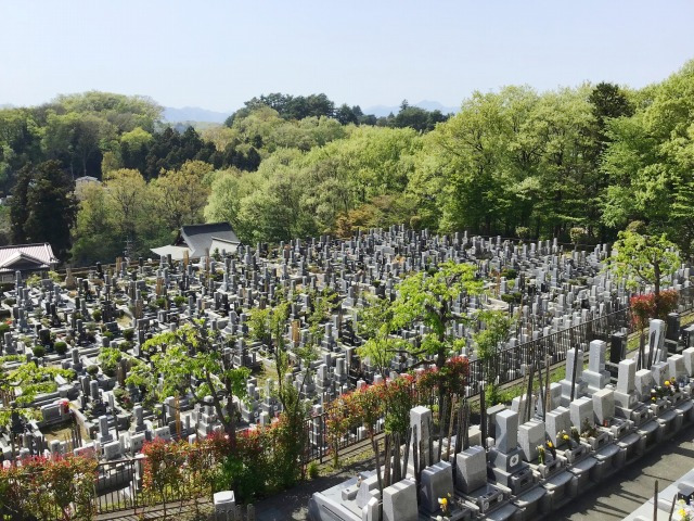 むさしの霊園　園内全景