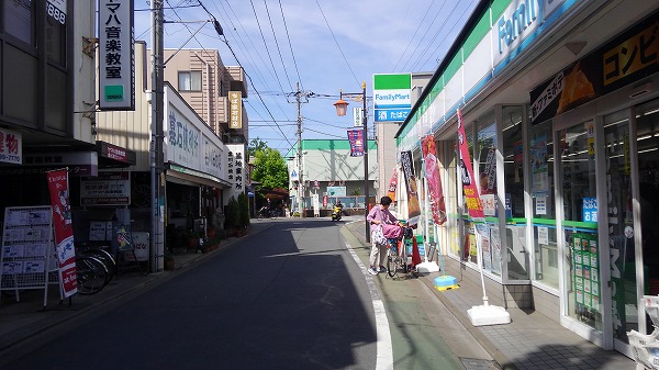 都立多磨霊園までの道のり1