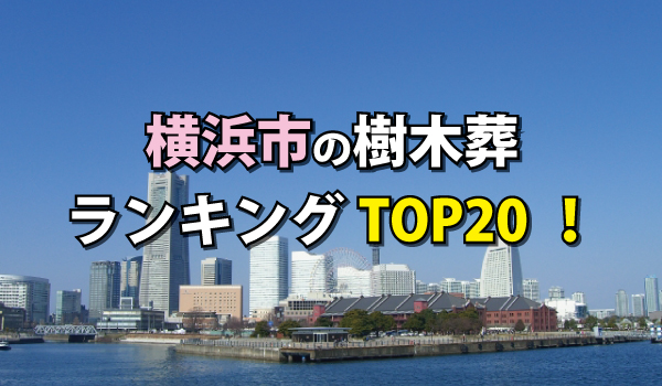 横浜市の樹木葬人気ランキングTOP20!お墓の費用・資料請求