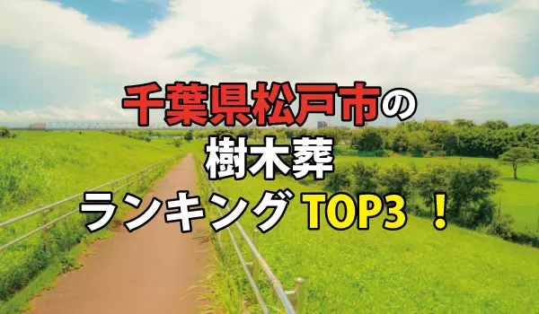 松戸市の樹木葬人気ランキングTOP3!お墓の費用・資料請求