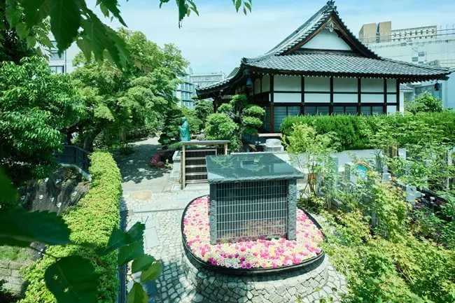 早稲田霊園 想咲手水_0